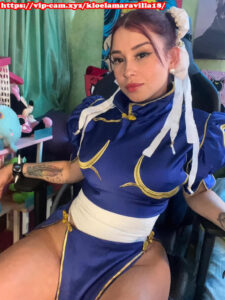 kloe18 cosplay Chun Li